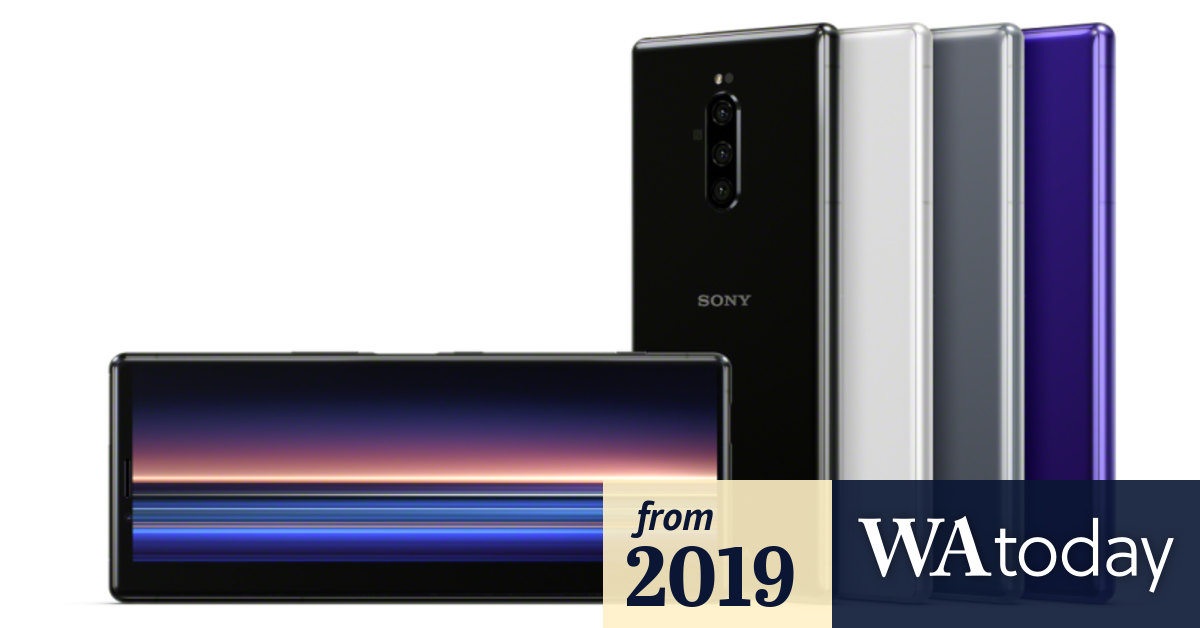 Sony's Xperia 1 is a very tall and skinny phone with a 4K HDR OLED